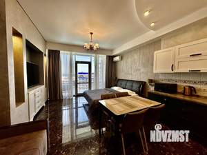 Студия квартира, посуточно, 45м2, 8/9 этаж