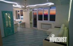 1-к квартира, посуточно, 55м2, 4/5 этаж