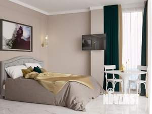 1-к квартира, посуточно, 25м2, 2/4 этаж