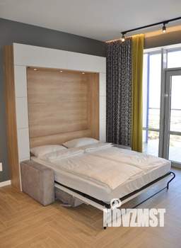 Студия квартира, посуточно, 43м2, 8/10 этаж