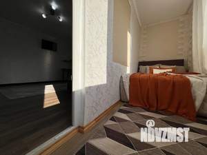 1-к квартира, посуточно, 44м2, 10/10 этаж