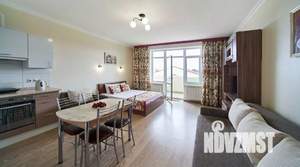 1-к квартира, посуточно, 40м2, 1/1 этаж