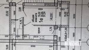 1-к квартира, на длительный срок, 34м2, 5/5 этаж