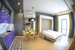 Студия квартира, посуточно, 43м2, 8/10 этаж