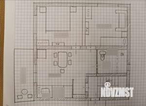 2-к квартира, посуточно, 56м2, 2/3 этаж