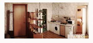 1-к квартира, посуточно, 32м2, 3/4 этаж