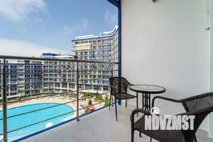 Студия квартира, посуточно, 42м2, 5/9 этаж