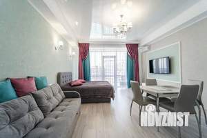 Студия квартира, посуточно, 42м2, 5/9 этаж