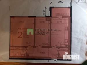 2-к квартира, на длительный срок, 54м2, 8/10 этаж