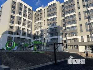 1-к квартира, строящийся дом, 52м2, 4/9 этаж