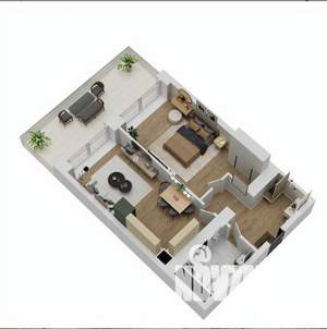 2-к квартира, строящийся дом, 61м2, 6/9 этаж