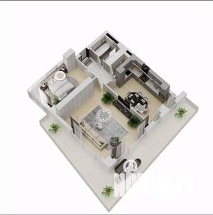 3-к квартира, строящийся дом, 105м2, 4/9 этаж