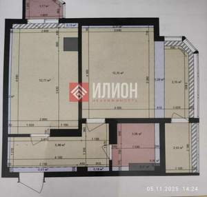 1-к квартира, вторичка, 47м2, 8/10 этаж
