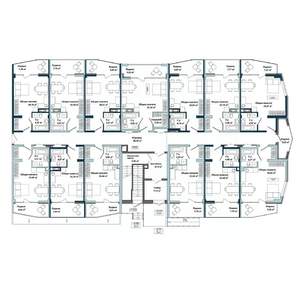 1-к квартира, вторичка, 41м2, 1/5 этаж