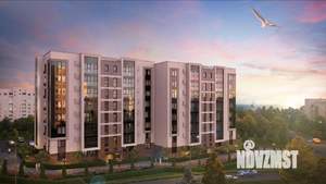1-к квартира, строящийся дом, 44м2, 5/8 этаж