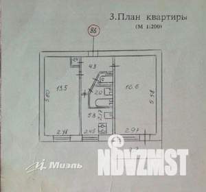 2-к квартира, вторичка, 42м2, 3/5 этаж