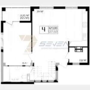 4-к квартира, вторичка, 123м2, 9/10 этаж