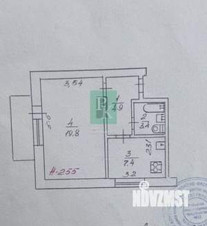 1-к квартира, вторичка, 34м2, 2/5 этаж