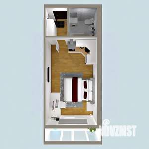 Студия квартира, вторичка, 26м2, 3/3 этаж
