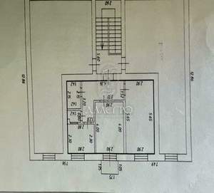 2-к квартира, вторичка, 50м2, 3/3 этаж