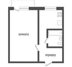 1-к квартира, вторичка, 31м2, 3/5 этаж