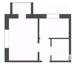 1-к квартира, вторичка, 25м2, 2/3 этаж