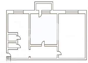 2-к квартира, вторичка, 44м2, 4/5 этаж