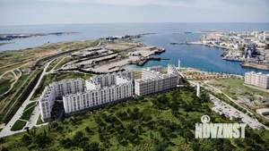 1-к квартира, строящийся дом, 53м2, 1/9 этаж