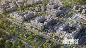 2-к квартира, строящийся дом, 61м2, 5/9 этаж