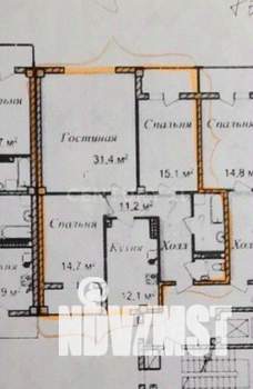 3-к квартира, вторичка, 95м2, 7/10 этаж