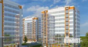 1-к квартира, строящийся дом, 35м2, 3/3 этаж