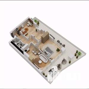 3-к квартира, строящийся дом, 105м2, 6/9 этаж