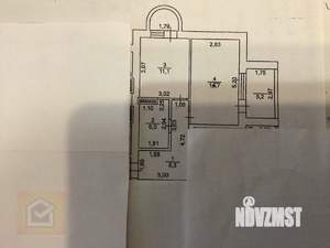 1-к квартира, вторичка, 47м2, 3/5 этаж