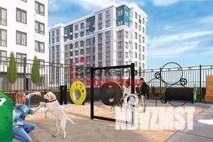 1-к квартира, строящийся дом, 36м2, 4/9 этаж