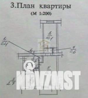 2-к квартира, вторичка, 42м2, 5/5 этаж
