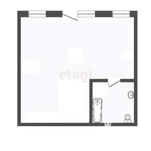 1-к квартира, вторичка, 52м2, 1/10 этаж