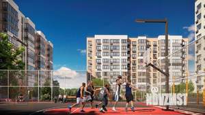 1-к квартира, вторичка, 47м2, 4/9 этаж