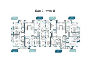 1-к квартира, вторичка, 48м2, 8/9 этаж