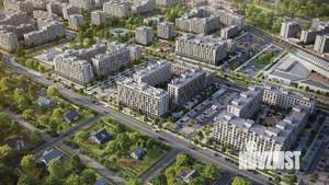 2-к квартира, строящийся дом, 62м2, 1/9 этаж