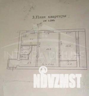 2-к квартира, вторичка, 45м2, 1/5 этаж