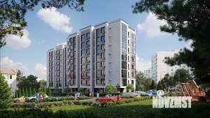 1-к квартира, строящийся дом, 38м2, 7/8 этаж