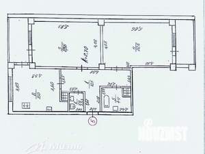 2-к квартира, вторичка, 80м2, 3/10 этаж