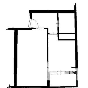 1-к квартира, вторичка, 37м2, 4/10 этаж