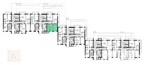 1-к квартира, вторичка, 44м2, 1/8 этаж