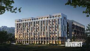1-к квартира, строящийся дом, 37м2, 3/9 этаж