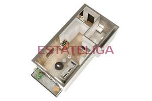 1-к квартира, вторичка, 47м2, 5/7 этаж