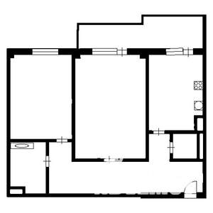 2-к квартира, вторичка, 63м2, 9/10 этаж