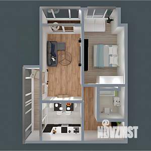 2-к квартира, вторичка, 61м2, 10/10 этаж