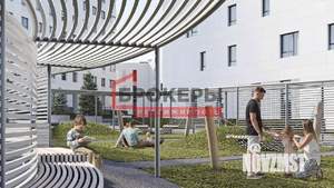 2-к квартира, строящийся дом, 67м2, 2/12 этаж
