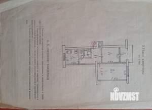 2-к квартира, вторичка, 56м2, 2/6 этаж